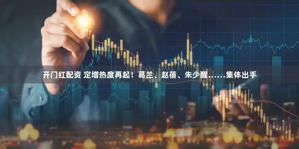 开门红配资 定增热度再起！葛兰、赵蓓、朱少醒……集体出手